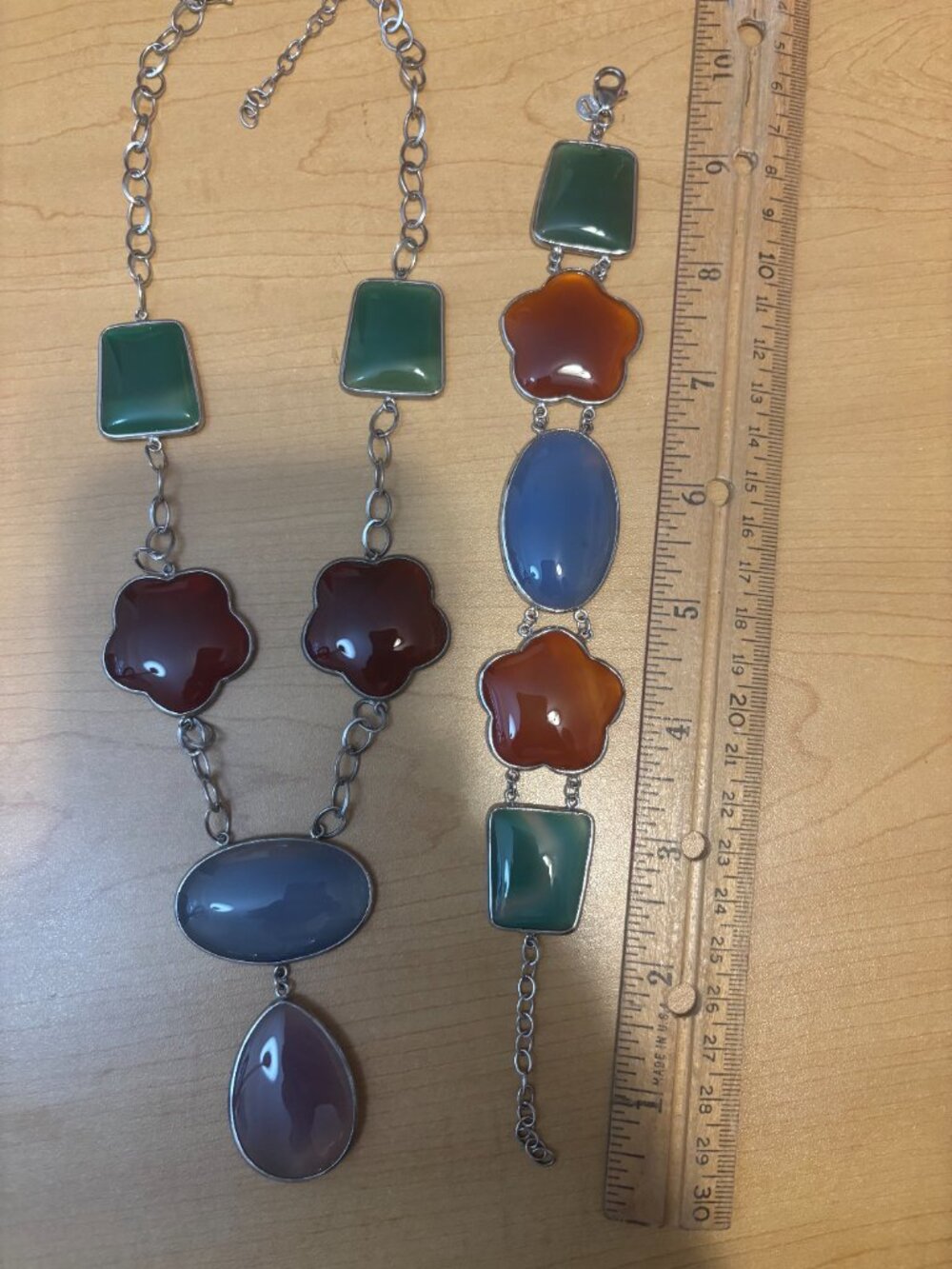 Ross + Simons Fine Gemstone Sterling Silver Jewelry Set - New in Case/Boxes